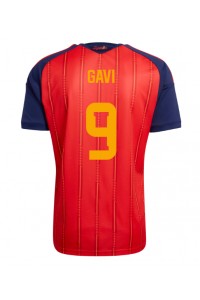 Espanja Paez Gavi #9 Jalkapallovaatteet Kotipaita MM-kisat 2026 Lyhythihainen